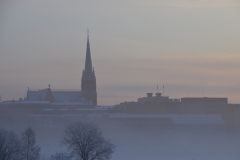 Nebel-über-Norra-Hamn