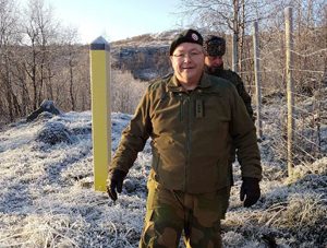 Grenze Norwegen Russland