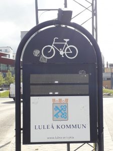 Fahrradzähler Luleå