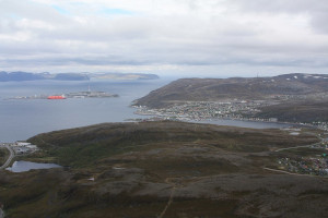 Blick vom Tyven Hammerfest