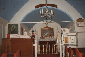 Kirche Grímsey innen