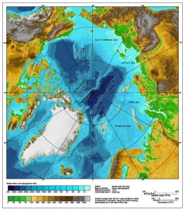 Meeresboden Arktischer Ozean