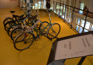Fahrräder im Grenselandmuseum
