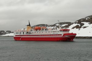Schiff in Grönland